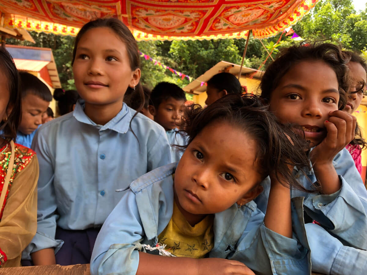 Students at Darnal School
